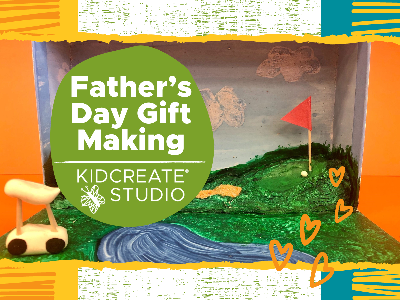 Kidcreate Studio - Fairfax Station. Father's Day Gift Making Workshop (4-10 Years)