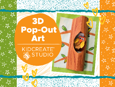WELCOME WEEK- 50% OFF! 3D Pop-Out Art Workshop (7-12 Years)